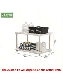 1. 防水四层多功能塑料收纳整理架 - 适用于厨房、浴室、卧室、办公室、车库等场所的多功能收纳架 - 彩色 - 查看 13