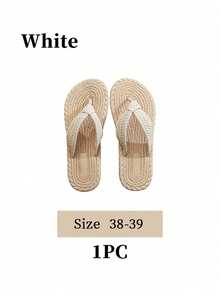 Madebyblanc Dép xỏ ngón đế bằng kiểu Bohemian dành cho nữ, thích hợp đi biển và nghỉ lễ. - Nhiều màu - Xem 9