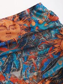 Sweetra Bộ đồ 2 mảnh thiết kế retro Mỹ, ngọt ngào và mát mẻ, ôm sát, phong cách nghỉ dưỡng với phụ kiện tinh tế, thời trang đa năng, gợi cảm cho bãi biển và kỳ nghỉ dành cho phụ nữ. - Nhiều màu - Xem 4