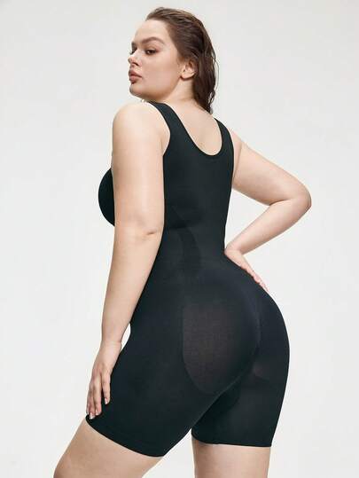 SHAPORA Mono sin costuras para mujer con control de abdomen y elevación de cintura, mono deportivo de alta elasticidad, lencería moldeadora para mujer, se puede usar como prenda exterior para el hogar y el transporte