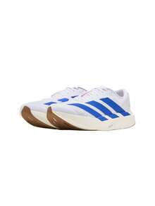 Adidas Adizero Women's Casual Athletic Shoes Rubber Outsole Lightweight Snug Fit Street Style Running School White JS4494 - White/Blue - View 2