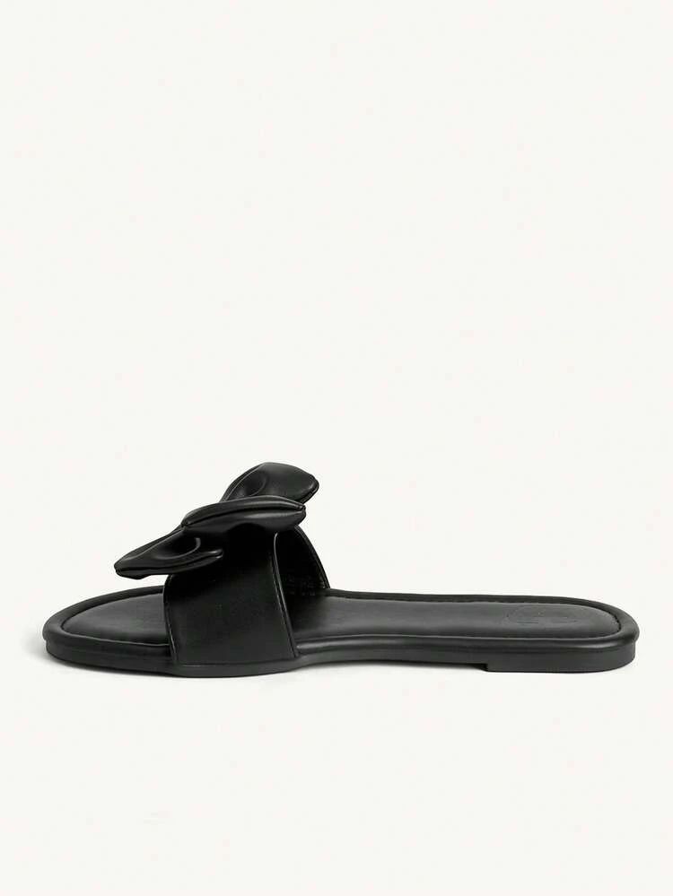 CUCCOO CHICEST Women Shoes Classic Minimalist Style Fashion Cute Style Women's Flat Sandals Bow Decoration Elegant And Comfortable Flat Sandals