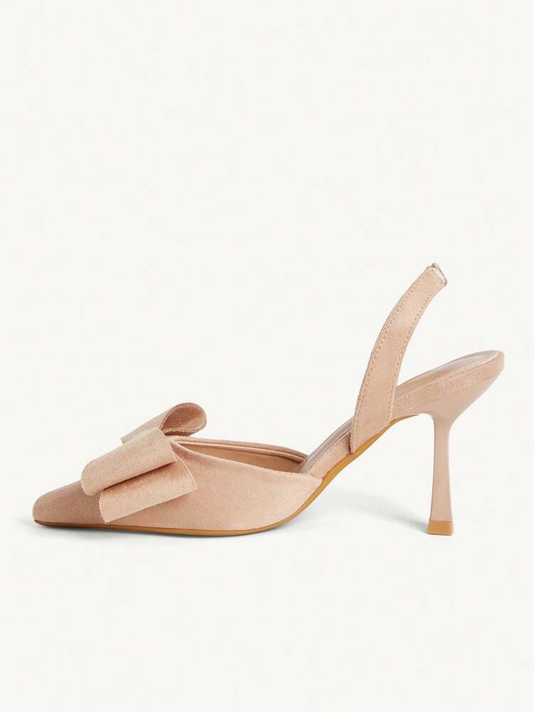 CUCCOO CHICEST Fashionable High Heel Shoes With Bowknot, Graduation Heel, Prom Heels For Summer Elegant Heels Spring Shoes Spring Break Easter For Christmas Summer Shoes Wedding Shoes Bride Shoes