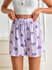 2PCS Women Sleep Bottoms - Multicolor - View 8