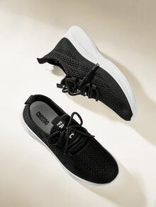 CUCCOO EASI Women's Casual Sneakers - Black - View 3