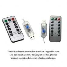 Đèn rèm LED, cấp nguồn bằng USB, đèn trang trí rèm có điều khiển từ xa với 8 chế độ, có các kích thước 3*3 mét / 3*2 mét / 3*1 mét, đèn dây trang trí, thích hợp cho đám cưới, tiệc tùng, nhà cửa, sân vườn, phòng ngủ, sử dụng trong nhà và ngoài trời, tường, cửa sổ, ánh sáng trắng ấm. Trang trí đám cưới, trang trí nhà cửa, trang trí sinh nhật, quà tặng, đồ dùng tiệc tùng, thích hợp sử dụng trong nhà, ngoài trời, sân vườn, ngày lễ, lễ hội. - USB hoặc kết nối DC khác - Xem 6
