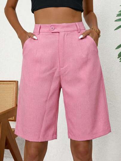 Aveloria Modichic Women's Slant Pocket Bermuda Shorts