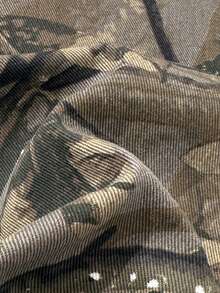 Baby Boy Casual Versatile Denim Bib Shorts With Pockets, Everyday Wear - Army Green - View 7