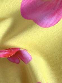 Swim Mod 2026新款女士夏季沙滩爆款可爱碎花撞色红色格子印花露背性感吊带三角泳裤休闲泳衣比基尼 - 彩色 - 查看 10