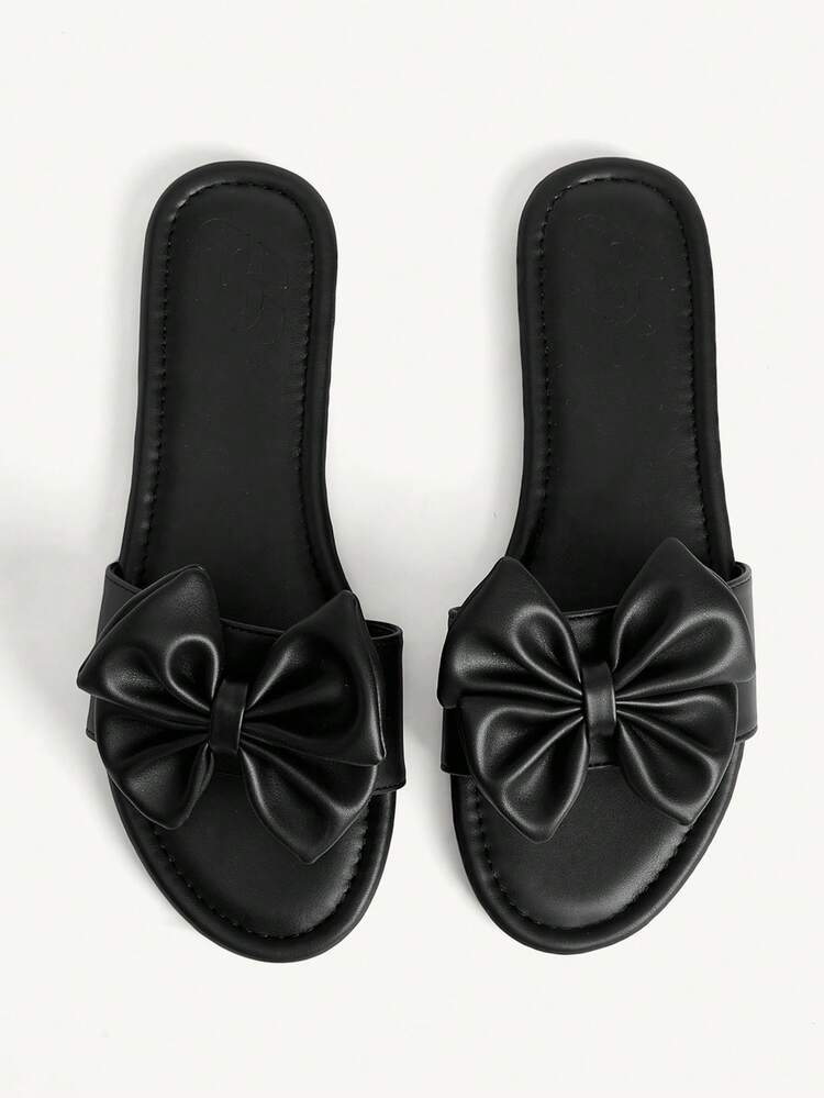 CUCCOO CHICEST Women Shoes Classic Minimalist Style Fashion Cute Style Women's Flat Sandals Bow Decoration Elegant And Comfortable Flat Sandals