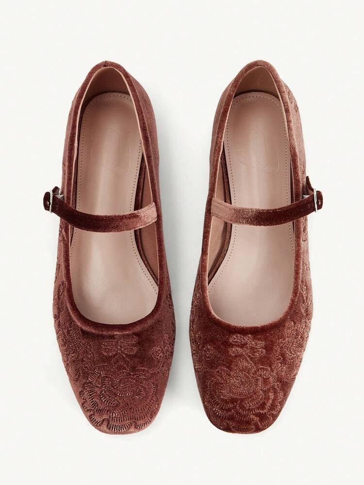 CUCCOO CHICEST Women Shoes Fashionable Women's Flat Shoes Comfortable Casual Versatile Holiday Dating Elegant Wear Embroidery Design, College Style Wear, Commuting Daily, Dating Out Of The Street, Sweet And Cool Style Women's Shoes