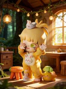 POKOJA LAND Blind Box 1pc Pastoral Garden & Fantasy-Themed Collectible Figure Blind Box, 9 Regular Models + 1 Hidden Style Character Doll, Flower/Butterfly/Water Element Accents With Pastel Color Palette, Ideal For Desk Decor, Room Display, Party Favors & Festival Gifting, Perfect Surprise Present For Collectors & Friends Seeking Unique Daily Accents & Home Decor Pieces(Non- Filling) - Tide play blind box - View 11