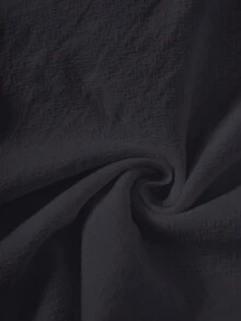EMERY ROSE Quần short nữ màu trơn, thắt eo, có túi. - màu đen - Xem 5
