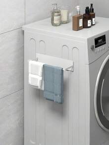 1 cái giá treo quần áo tự dính, giá đỡ móc treo tự dính dùng cho máy giặt và máy sấy, giúp tiết kiệm không gian phòng giặt, đồ dùng thiết yếu cho sinh viên. - Nhiều màu - Xem 5