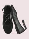 CUCCOO DOLLMOD A Pair Of Women's Fashion Elegant Mary Jane Flats Mesh Breathable Ballet Flats Buckle With Casual Daily Dress Shoes