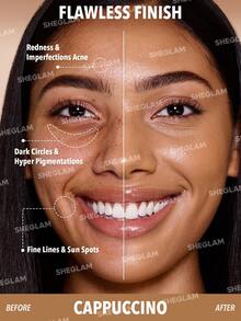 SHEGLAM Skin Magnet High Coverage Foundation Stick-Cappuccino - Cappuccino - View 3