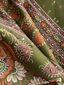 Elamini Vintage Sexy Strapless Mini Vacation Dress - Multicolor - View 6