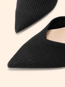 CUCCOO BASICS Zapatos de mujer - Negro - Ver 4