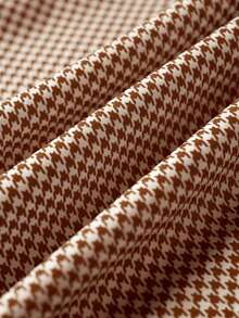 Airaco Men's Houndstooth Short Sleeve Pocket Casual Shirt - Multicolor - View 7