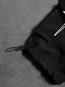 Sport MetroGents Men's Star Print Drawstring Waist Sweatpants - Black - View 5