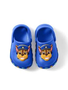 SHEIN | PAW Patrol Boy Cute Cartoon Dog Children's Slippers, Suitable For Infants And Young Children, Light And Durable EVA Material, Can Be Worn Indoors And Outdoors - Dusty Blue - View 6