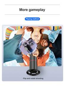 Teckwe It Has An Automatic Face Tracking Function, A Foldable Design And 360° Rotation, And Is Suitable For Smartphones. It Includes A Shooting Stand With A Remote Selfie Stick, No App Required, Supports Gesture Control, And Is Very Suitable For Vlog . 1200mAh. - Multicolor - View 3