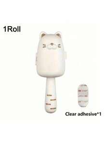 Joivida 1个可爱猫咪造型除毛滚轮，家用宠物毛发去除器，适用于衣物和沙发，手动粘毛器，适用于日常衣物清洁、家居清洁、卧室床垫清洁和家用清洁产品 - 貓咪除毛滾筒 - 查看 17