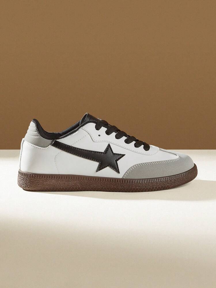 CUCCOO EASI Women's Casual Contrast Color Comfortable Sports Sneakers For Daily Wear For Christmas