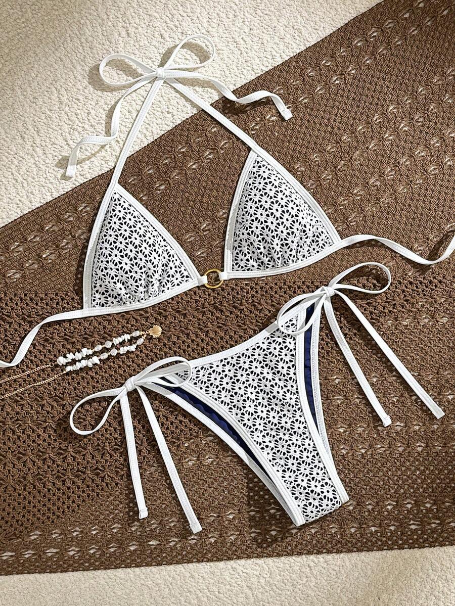 Swim Mod Bộ đồ bơi 2 mảnh dành cho nữ, mẫu mới Xuân/Hè 2026, kiểu dáng thanh lịch, thoải mái, thích hợp cho kỳ nghỉ biển. - Nhiều màu - Xem 1