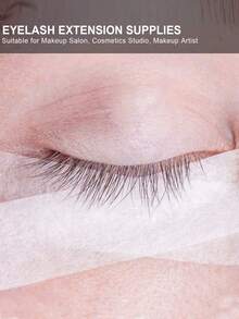 10 rollos de cinta adhesiva para extensiones de pestañas, parches transpirables y blancos debajo de los ojos, sin pelusa, cinta adhesiva para mapeo de pestañas, aislamiento, suministros profesionales de maquillaje para salón - Blanco - Ver 3