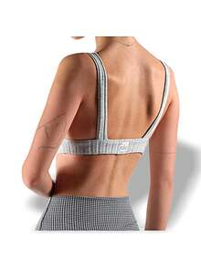Alo Yoga Bra RIBBED TAKE COMFORT Sweat Absorption Breathable Lightweight Soft Stretch Easy To Wash Gym Daily Women Grey W9454R - ATHLETIC HEATHER GRE - 灰色 - 查看 2