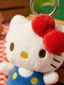 POKOJA LAND HELLO KITTY AND FRIENDS | 小猫钥匙扣，4英寸经典站立式钥匙扣，毛绒系列钥匙扣，可爱卡通人物钥匙配件，趣味十足的包包装饰品，汽车内饰装饰品，日常搭配装饰，青少年完美节日生日礼物 - 彩色 - 查看 7