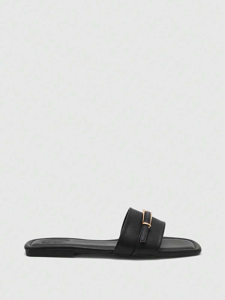 CUCCOO BIZCHIC Women Shoes Classic Minimalist Fashion Women Flat Sandals Vacation Casual Elegant Comfortable Flat Sandals