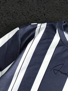 HIMLAND Men's Casual Street Sports Graphic T-Shirt - Multicolor - View 4