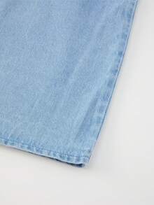 GlowEve Đầm denim không tay dành cho nữ, mùa hè. - Rửa nhẹ - Xem 4