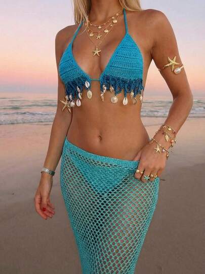 Sundraya Women's Solid Color Minimalist Knit Top, Everyday Wear