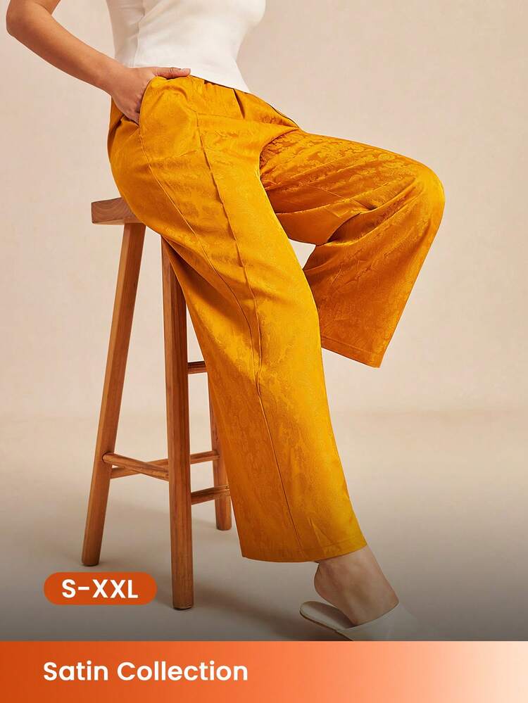 Oose-Fit Lounge Trousers For Women