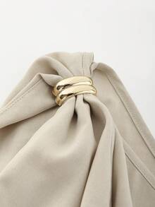 Franclia Women's Vacation Style Sleeveless Jumpsuit - Khaki - View 6