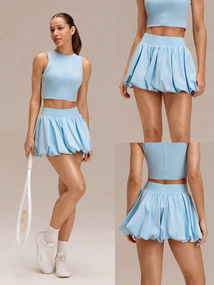 Valentine's Day Major Moves UV Protection Sweat-Wicking Quick-Dry Cool Feel Built-In Shorts Pocket Anti-Slip Grips Micro Bubble Mini Skirt Golf Tennis Pickleball Daily Casual Wear