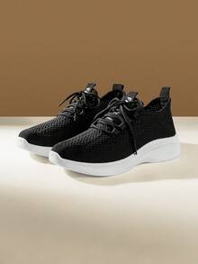 CUCCOO EASI Women's Casual Sneakers - Black - View 2