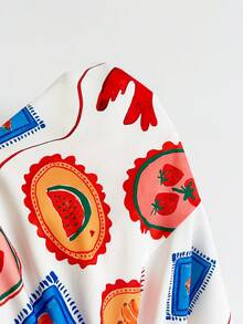 Soleia 女士度假休闲印花背心和短裤两件套 - 彩色 - 查看 7