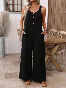 EMERY ROSE 女士夏季服装 度假服装 女士海滩服装 女士海滩生日服装 乡村音乐会服装 - 黑色 - 查看 1