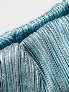 MOTF PREMIUM LADIES CLUTCH BAG, EXQUISITE PARTY AND DINNER BAG, COMMUTER DAILY DRESS MATCHING - Light blue - View 5