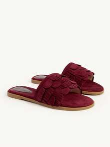 CUCCOO CHICEST Kiểu dáng đơn giản và đa năng, thoải mái, thời trang, rộng rãi, phù hợp cho công sở, du lịch, đi biển. - Màu Đỏ Sâu - Xem 2