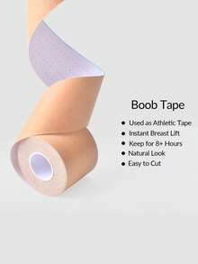 SHAPORA Miếng dán ngực 1+1 dành cho nữ - Màu be - Xem 5