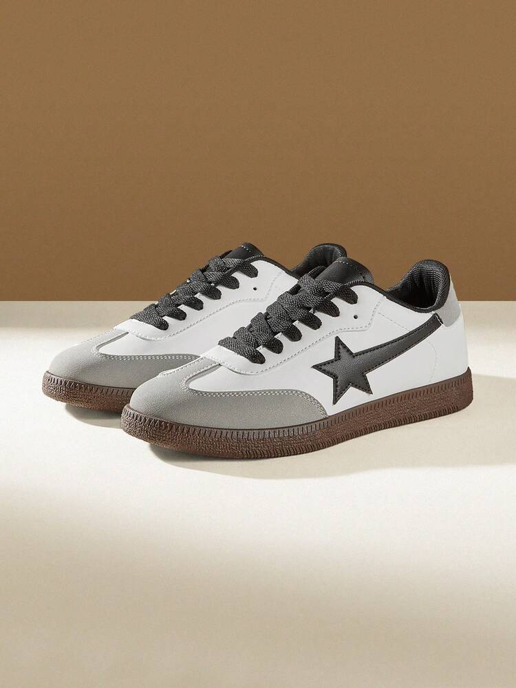 CUCCOO EASI Women's Casual Contrast Color Comfortable Sports Sneakers For Daily Wear For Christmas