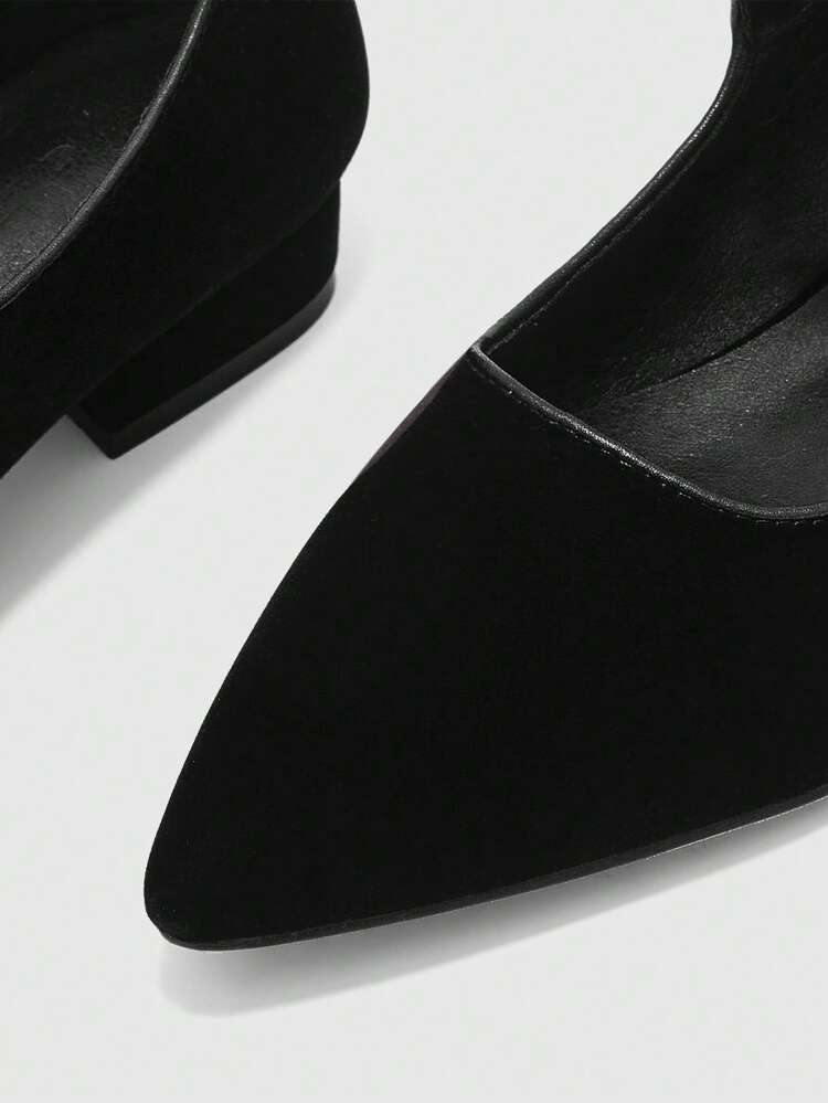 CUCCOO BIZCHIC Women Shoes Classic Fashion Women's Shoes Buckle Decoration Elegant Wear Workplace Office Commute Comfortable Women's Shoes