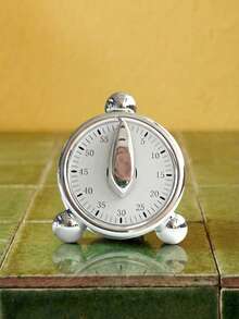 Joivida 1pc Multifunctional 60-Minute Mechanical Kitchen Timer - Adjustable Cooking Time, Reminder For Cooking Time, Creative Small Round Ornament. Time Management Reminder. - Multicolor - View 4