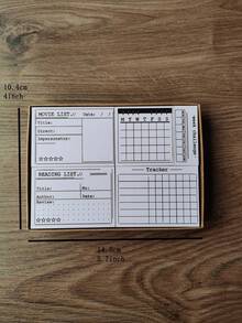 5件套字母图案木质印章，返校季，开学季，学习用品 - 套裝 - 查看 5