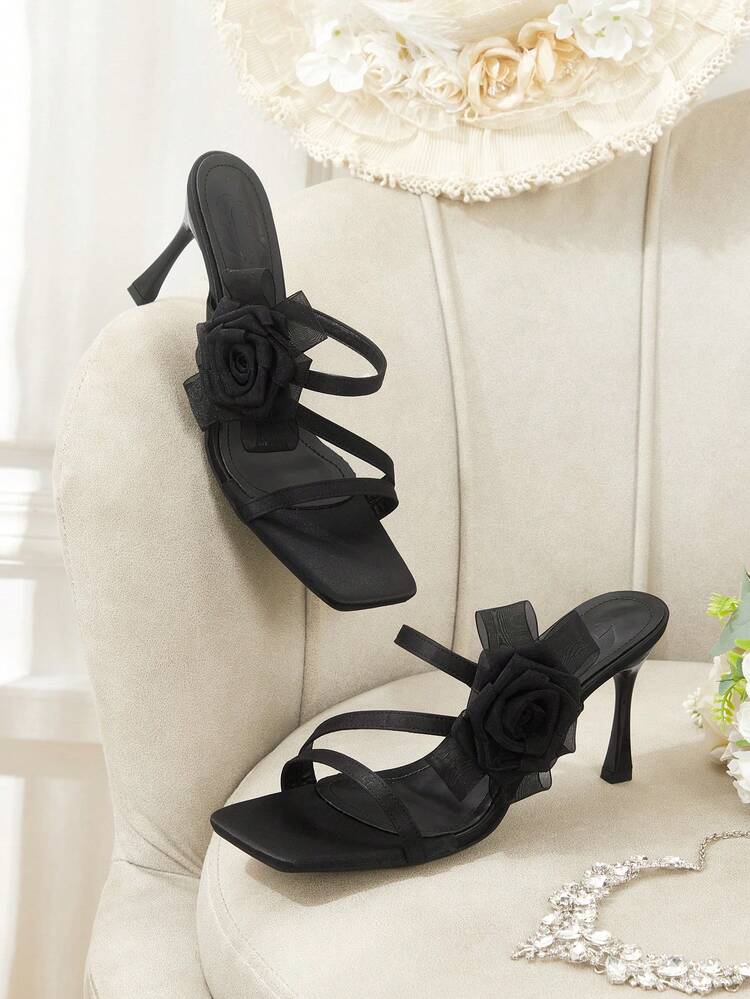 CUCCOO HITCHD Minimalist Fashionable Versatile Casual & Office Commute Women High Heel Sandals